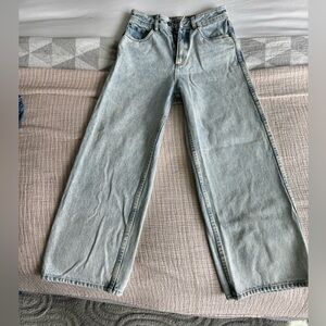 Sezane Le Crop Jeans in Edge Blue